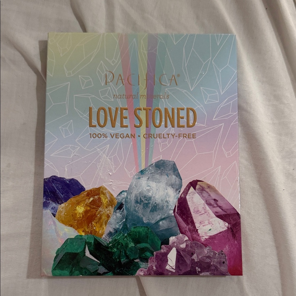 Pacifica Love Stoned Palette — Pastel Cover with Multicolored Gemstones